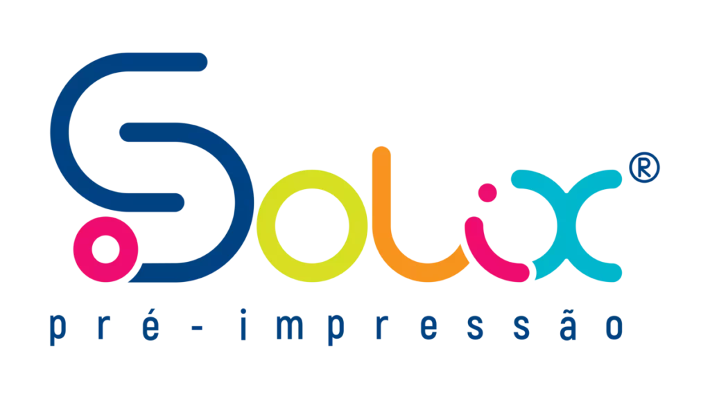 Logo da Solix completo, com slongan.